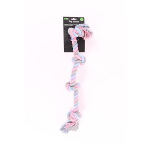 Dog Toy - Pack of 4 Four-Knot Ropes