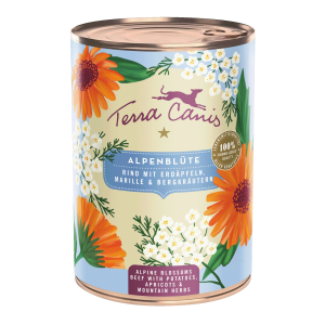 Terra Canis Fleurs des Alpes - 400g x 6
