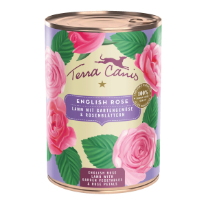 Terra Canis Rose anglaise - 400g x 6