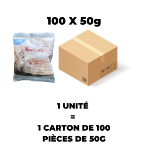 Croquette Platinum Meatcrisp poisson pour chaton - 50g x 1