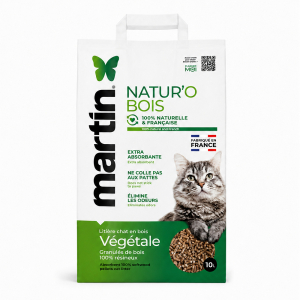 Litière végétale - Natur'o bois - 10L