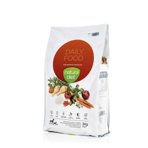 Croquette Natura Diet Daily Food pour chien - 3kg x 1