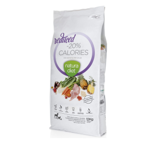 Croquette Natura Diet Réduit -20% calories pour chien - 12kg 1