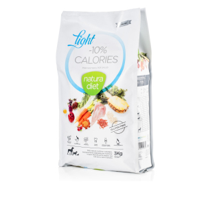 Croquette Natura Diet Light -10% calories pour chien - 3kg x 1