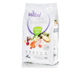 Croquette Natura Diet Réduit -20% calories pour chien - 3kg 1