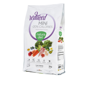 Croquette Natura Diet Réduit -20% calories pour chien mini - 3kg 1