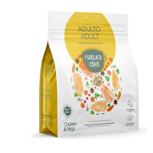 Croquette Natura Diet Poulet pour chat - 400g x 1