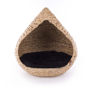 Collier nylon beige - 2,5 x 45 à 65 cm