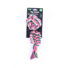 Collier en cuir naturel pour chien - cuir piqûre sellier - larg 22mm Long 47cm