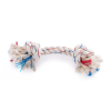Collier en cuir havane - collier droit uni spécial petit chien - larg 12mm Long 28cm