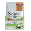 Laisse en cuir marron et beige pour chien - Montana