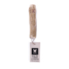 Harnais baudrier pour chien en nylon noir - larg 40 mm Long 90 à 110cm