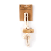 Laisse double épaisseur pour chien en nylon gris - larg 40mm Long 60cm