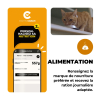 Harnais orange - Mon Marcel pour chien - larg 25mm Long 70 à 90cm