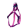Harnais baudrier en nylon - Camouflage - 25/42cm - 1.4cm - rose