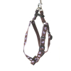 Harnais baudrier en nylon - Opera - 41/72cm - 2.5cm - marron