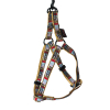 Harnais en nylon - Bayadère - 25/35cm - 1cm - multicolore