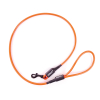 Laisse en pvc rond - Fluo - 1m20 - 8cm - orange fluo