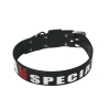 Collier en cuir - O A Special - <45cm - 2.5cm - noir