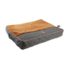 Harnais nylon tubulaire uni pour chat - bleu - larg 10mm Long 40 à 45cm