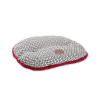 Thick oval cushion - Avenue Montaigne - T55 - red - 1