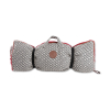 Harnais baudrier pour chat - motif chat - rouge - Larg 10mm Long 35 à 50cm