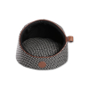 Collier droit pour chat - Pattes de chat - noir