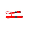 Nylon Cat Harness - Cat Paws - 35/50cm - 1cm - Red PCB 1
