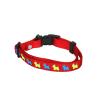 Collier en nylon - Chien - 30/45cm - 1.6cm - rouge 1