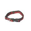 Nylon collar - Santa - 40/55cm - 2cm - red 1