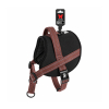 Harnais en nylon - Hop&Stop - 2XS - 33/44cm - 1.2cm - marron 1