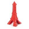 Dog toy - Eiffel Tower - red