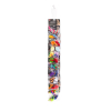 Clip strip display of 12 toy pouches - mouse for cats
