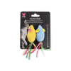 Cat toy - 2 rainbow mice