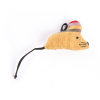 Souris en tissu ethnique - jaune 1