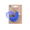 Poule avec plume en tissu ethnique - bleu 1