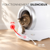 Litière automatique 65L - blanc x 1