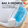 Litière automatique 65L - blanc x 1
