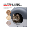 Litière automatique 76L - gris 1