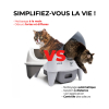 Litière automatique 76L - gris 1