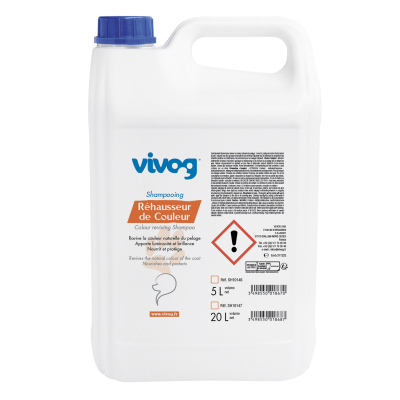 Shampooing réhausseur de couleurs - Vivog - 5L x 1