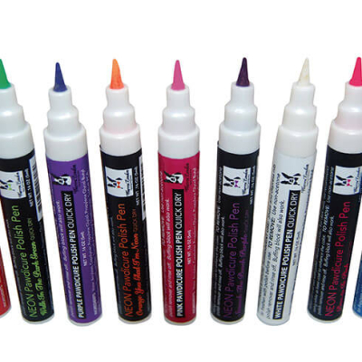 Stylo vernis à ongle pour chien - noir
