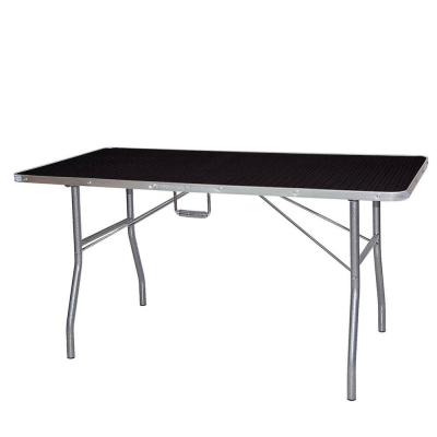 Table de toilettage pliante classique - Moyens et gros chien - TA012 -  Noir