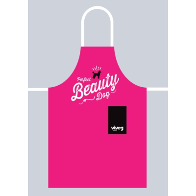 Tablier imperméable - Vivog - Rose x 1