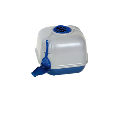 Maison de toilette pour chat - pour coin de pièce