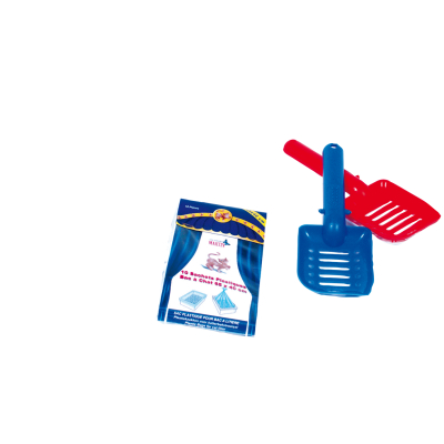 10 sachets avec lien pour bac à litière