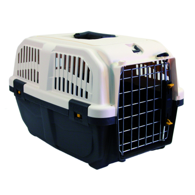 Cage de transport en plastique - Skudo Iata - T48 - gris 1