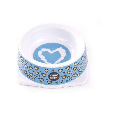 Gamelle pour chien - Collection Coeur Léopard - 0,15 L - x6