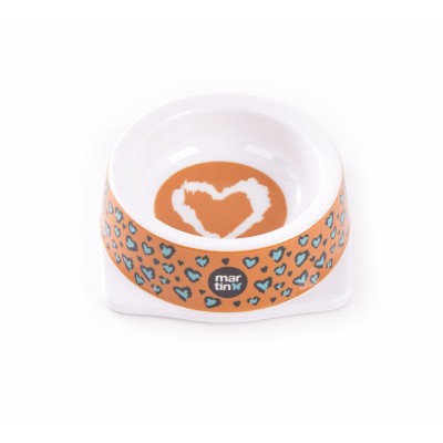 Gamelle pour chien - Collection Coeur Léopard - 0,15 L - x6