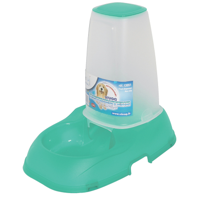 Dry food dispenser - Plastic - 1.5L - green 1